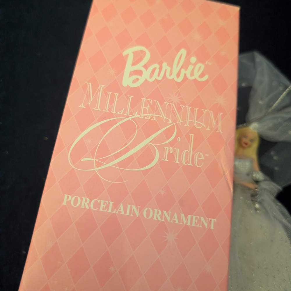 Barbie Millennium Bride Porcelain Ornament